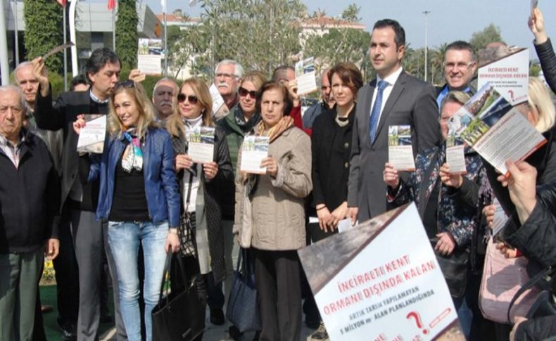 İnciraltı planına 10 bin broşürle tanıtım