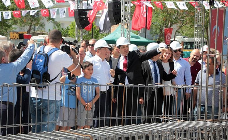 İnönü Mahallesi Pazaryeri’nin temeli atıldı