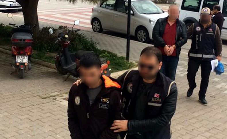 İnsan tacirleri Çeşme KOM’a yakalandı