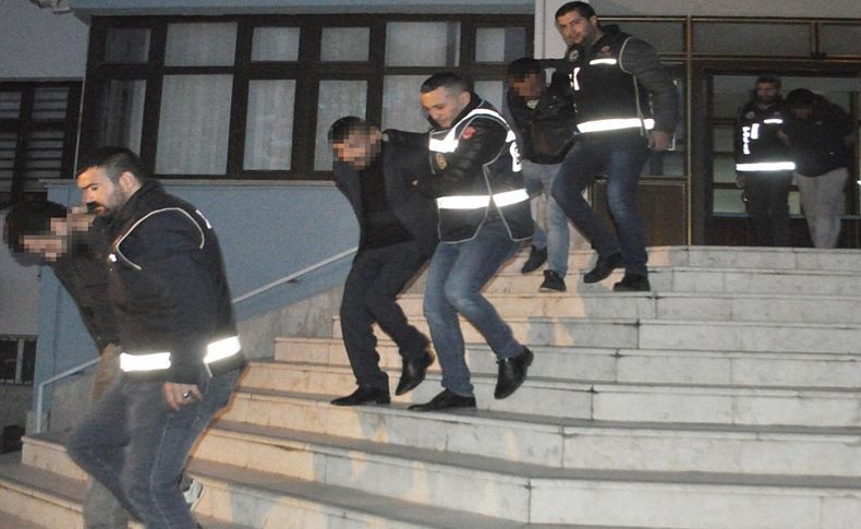 İş adamlarını tehdit eden suç örgütüne operasyon
