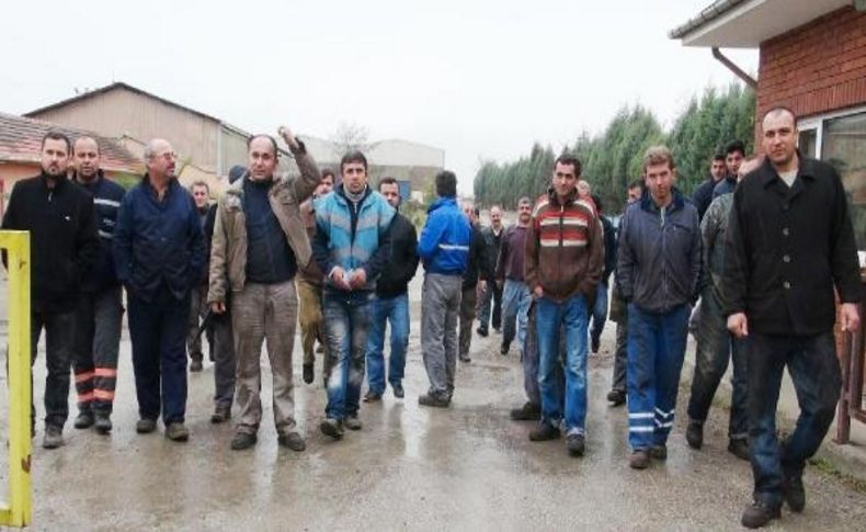 Işçilere Izin Verip Fabrikayi Boşalttilar