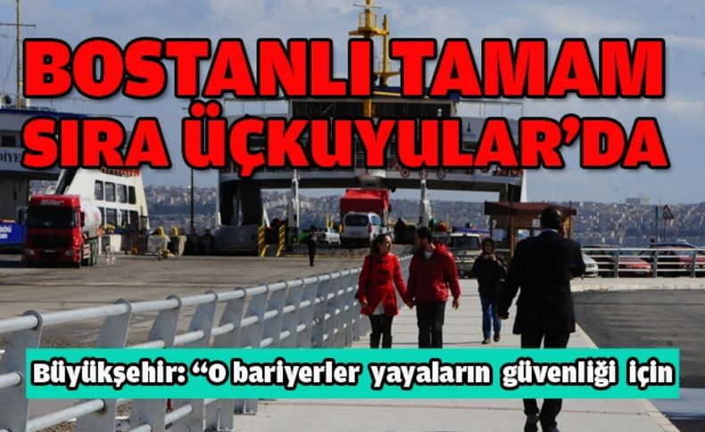 İskele bariyerleri “yaya güvenliği” için