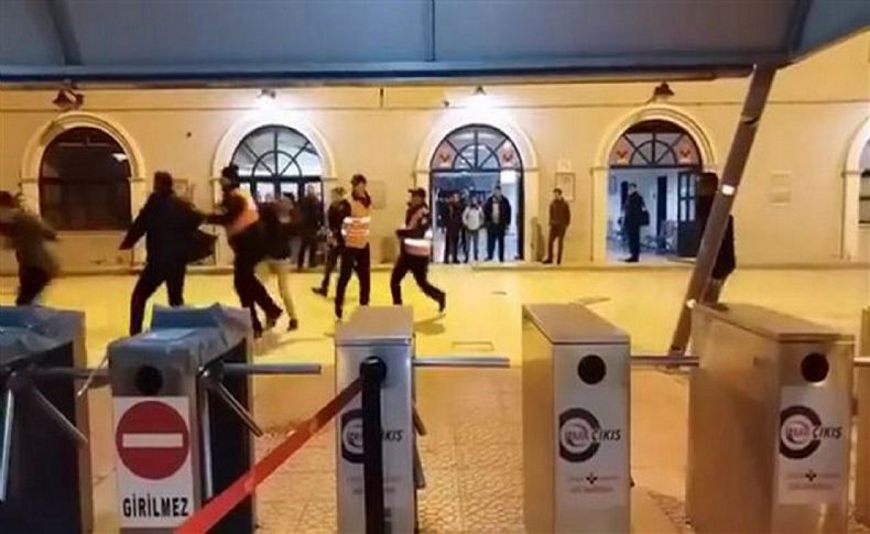 İZBAN’da kaçak yolcu dehşeti