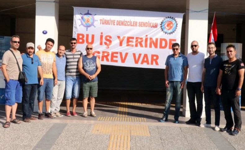 İZDENİZ'de grev 9. günde