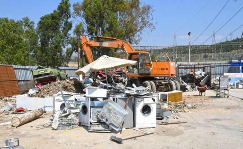 İzinsiz atık depolayan o işletmelere Karabağlar Beledeiyesi’nden mühlet