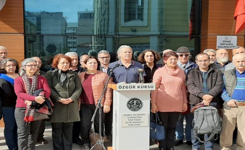 İzmir Barosu ‘çarklar dursun’ dedi, iktidara yüklendi