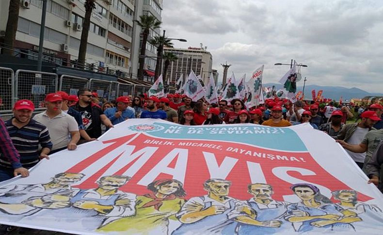 İzmir'de 1 Mayıs kutlamalarının adresi Gündoğdu Meydanı