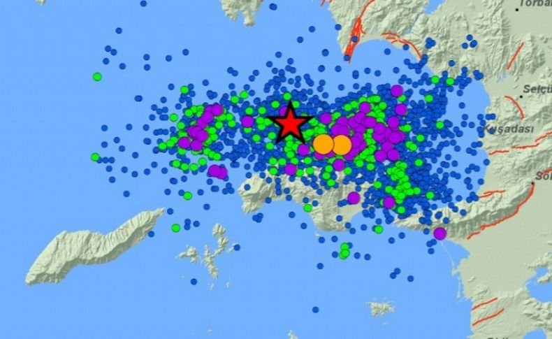 İzmir'de 13 günde 3 bin 587 artçı