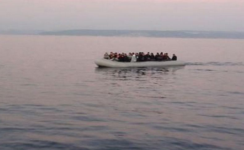 İzmir'de 134 kaçak göçmen yakalandı
