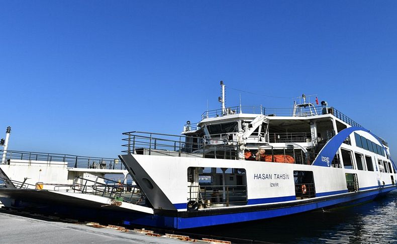 İzmir'de araba vapuru seferlerine düzenleme