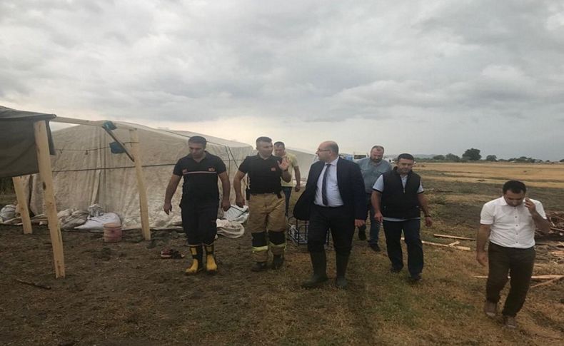 İzmir'de baba-kız yıldırım kurbanı