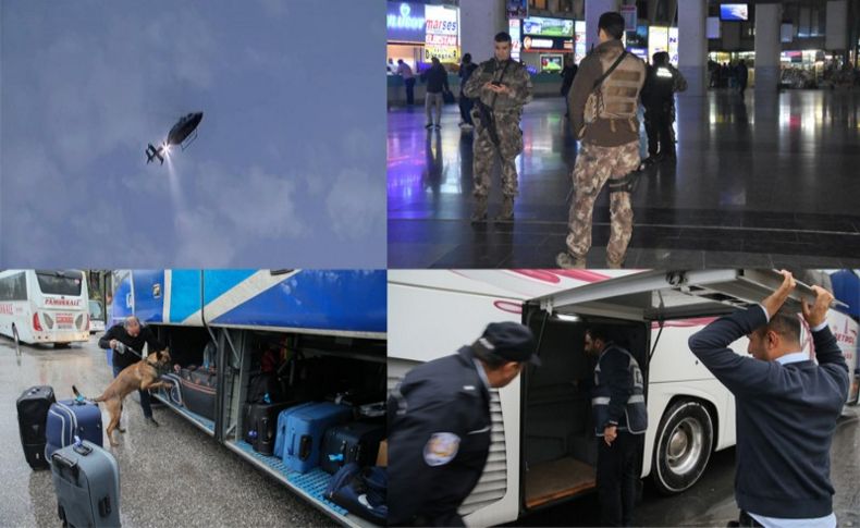 İzmir'de bin polisle denetim