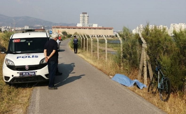 İzmir'de bisikletten düşen kişi öldü