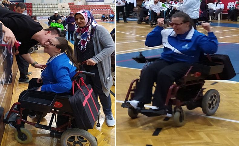 İzmir'de boccia mutluluğu! Celal Atik'te kıran kırana yarış