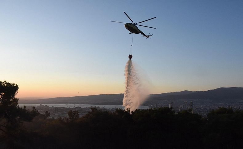 İzmir'de çifte orman yangını