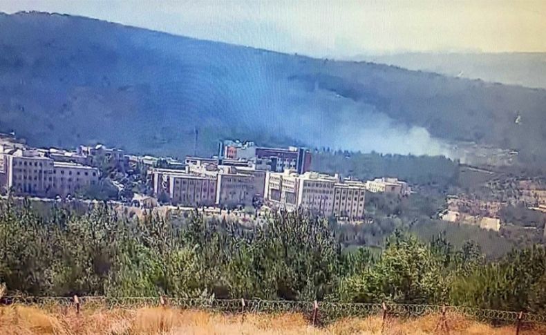 İzmir'de çıkan orman yangını, kısa sürede kontrol altına alındı