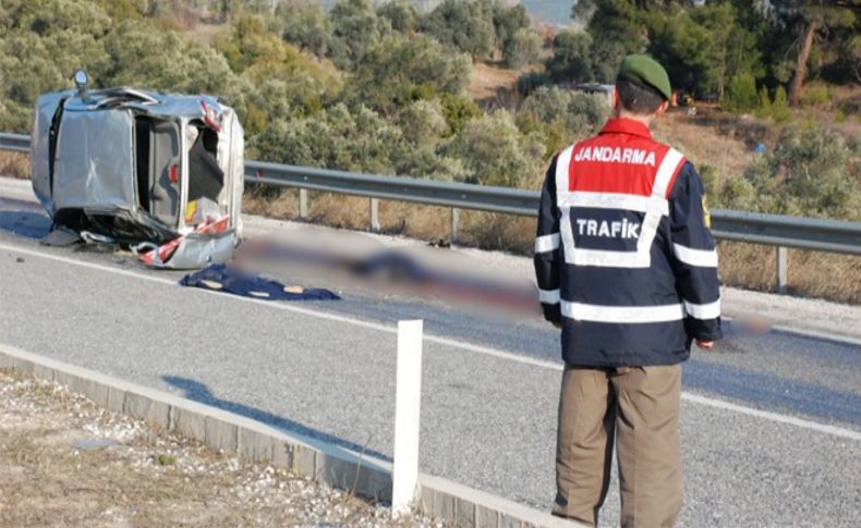 İzmir'de feci kaza: 1 ölü