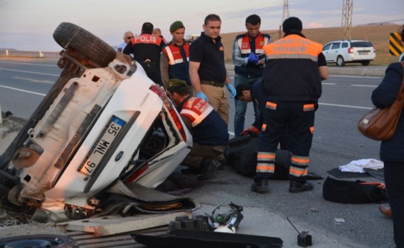 İzmir'de feci kaza: 1 ölü!