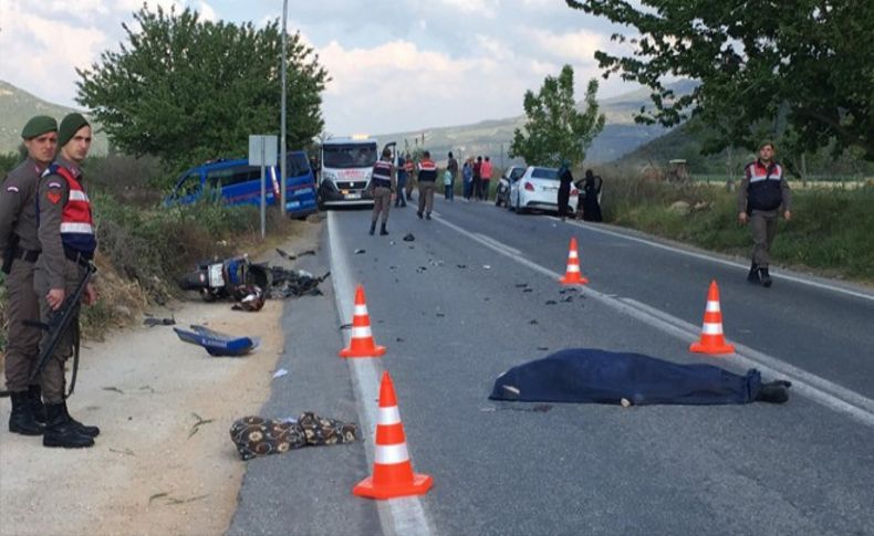 İzmir'de feci kaza: 1 ölü