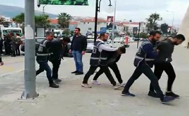 İzmir'de fuhuş operasyonunda yakalanan 12 şüpheli tutuklandı