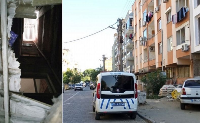 İzmir'de havalandırma boşluğuna düşen çocuk ağır yaralandı