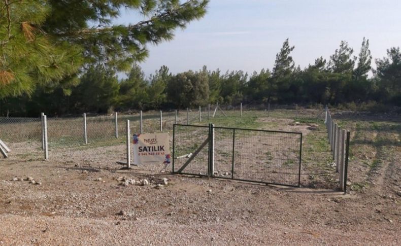 İzmir'de hazine arazilerini kanuna aykırı şekilde satmaya çalıştıkları iddiasıyla 8 zanlı yakalandı