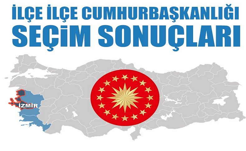 İzmir'de Cumhurbaşkanlığı seçimi sonuçları