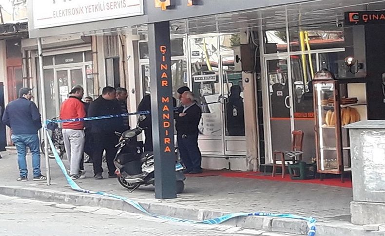 İzmir'de iş yerine pompalı tüfekle saldırı