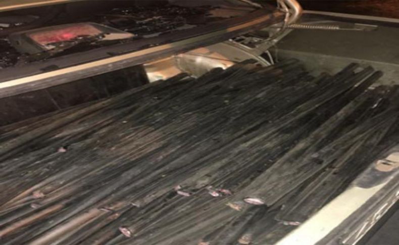 İzmir'de kablo hırsızlığına 3 tutuklama