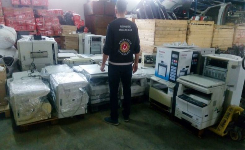 İzmir’de kaçakçılık operasyonu