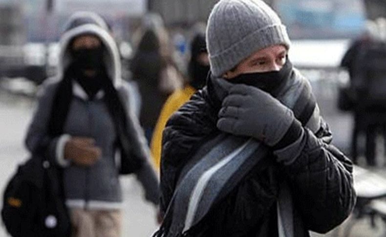 İzmir'de kış yüzünü göstermeye başladı
