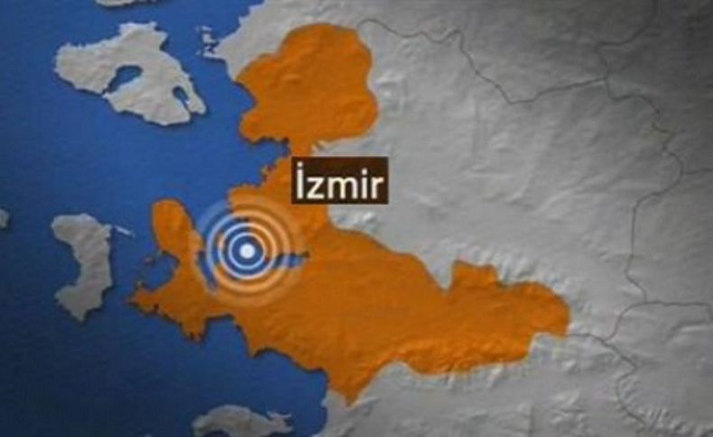 İzmir'de korkutan deprem