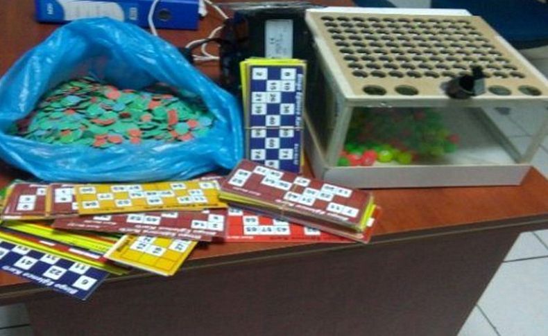 İzmir'de kumar operasyonu