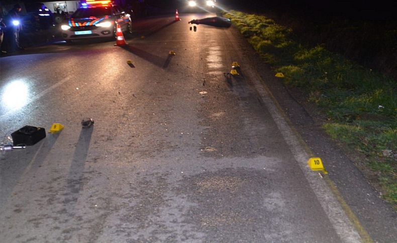 İzmir'de ölümlü kaza sonrası kaçan sürücü, jandarmanın iz sürmesiyle yakalandı