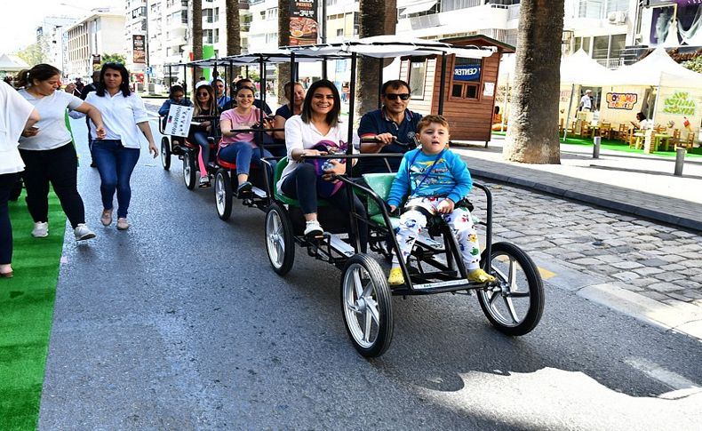 İzmir'de otomobilsiz sokaklar