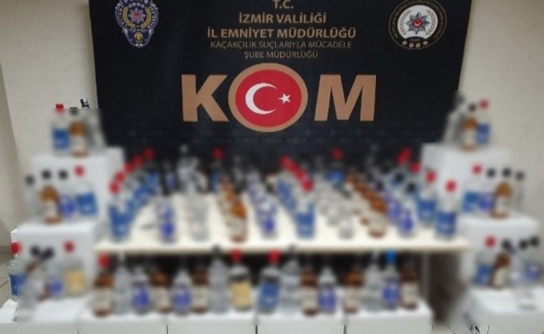 İzmir'de sahte içki operasyonu: 15 tutuklama