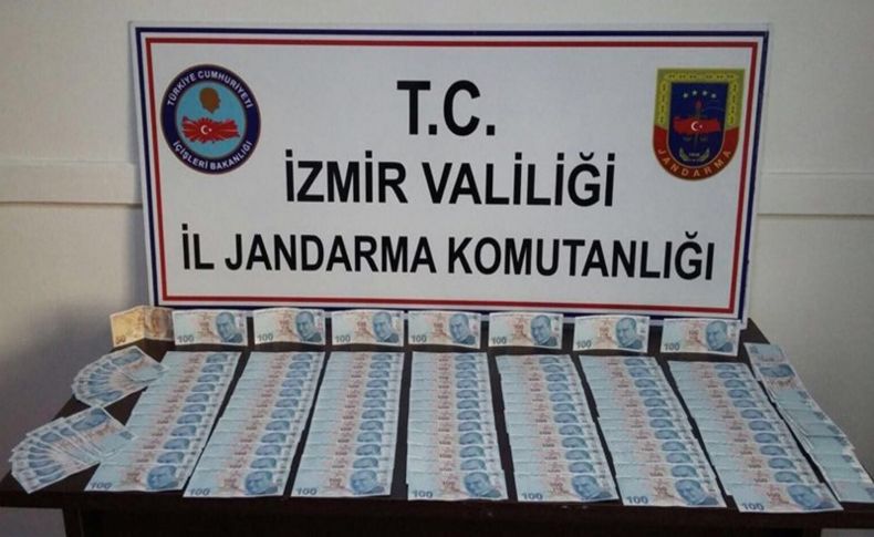 İzmir'de sahte para operasyonu