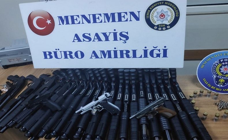 İzmir'de silah kaçakçılığına 1 tutuklama