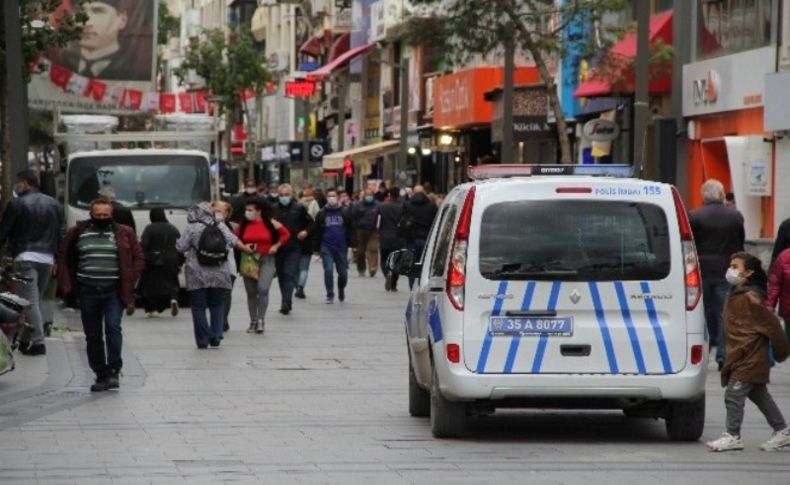 İzmir'de tedbirler arttı, yoğunluk azalmaya başladı