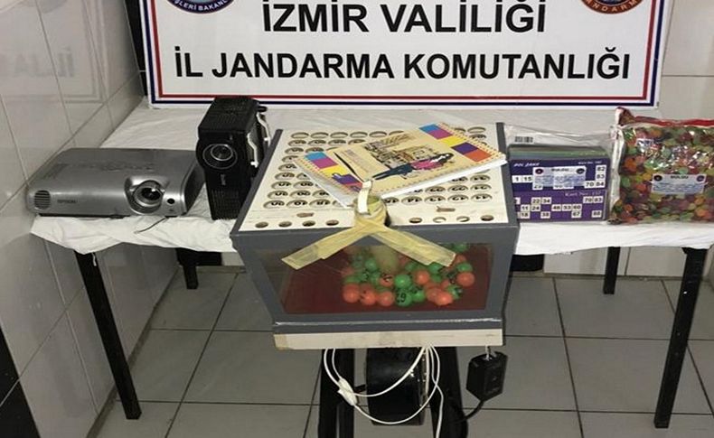 İzmir'de tombala operasyonu