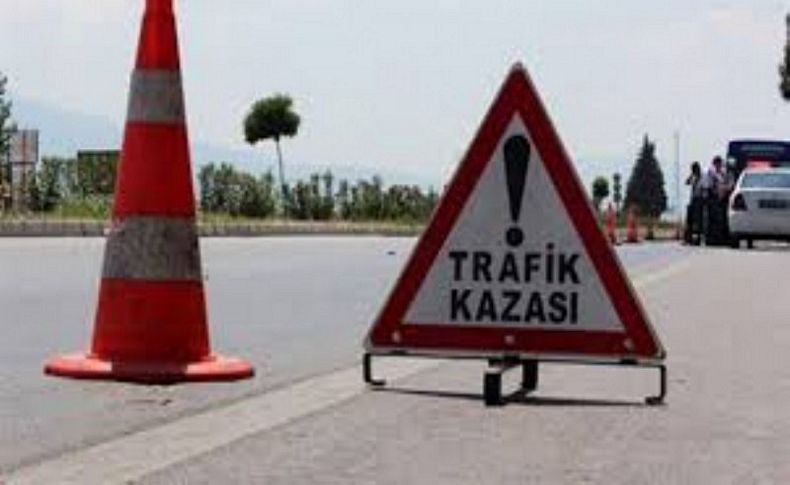 İzmir'de trafik kazası: 1 ölü