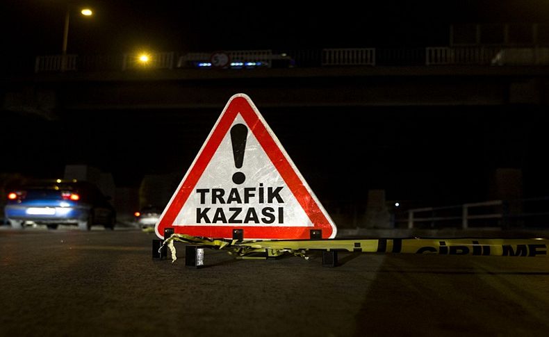 İzmir'de trafik kazası: 1 ölü