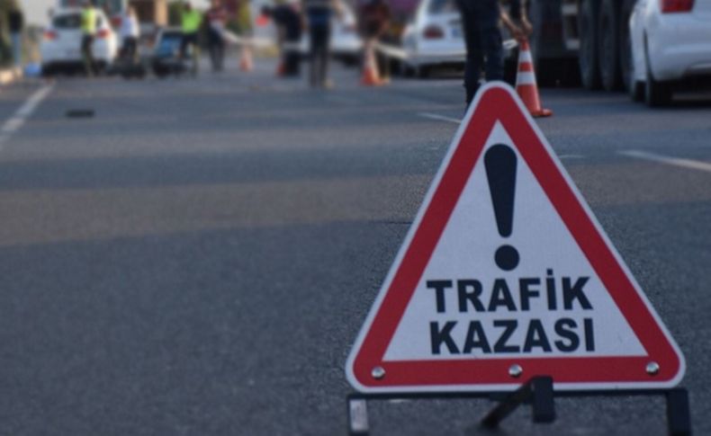 İzmir'de trafik kazası: 1 yaralı