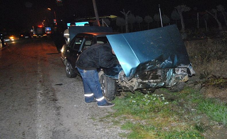 İzmir'de trafik kazası