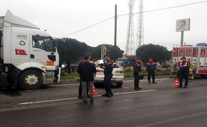 İzmir'de trafik kazası can aldı