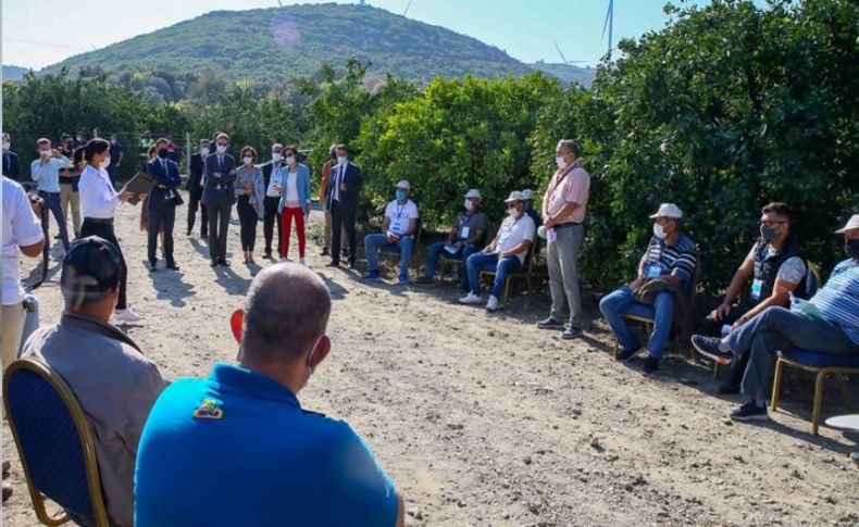 İzmir'de 'Uygulamalı Çiftçi Okulu' açıldı