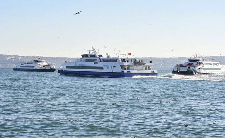 İzmir'de vapur seferleri iptal
