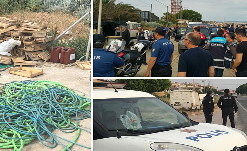 İzmir'de yasa dışı deniz patlıcanı avcılığına darbe
