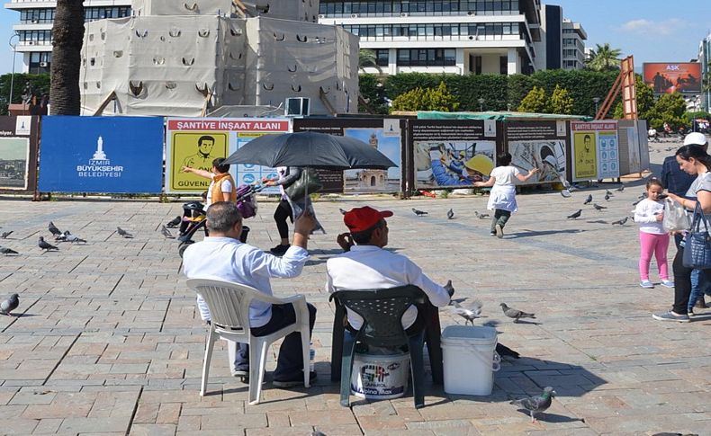 İzmir'de yaz havası keyfi