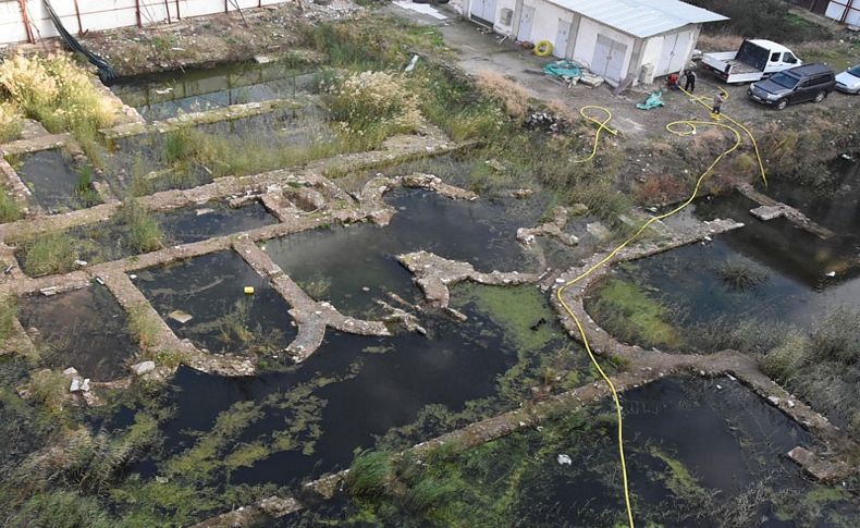 İzmir'de yosun tutan tarih sonunda kurtuluyor